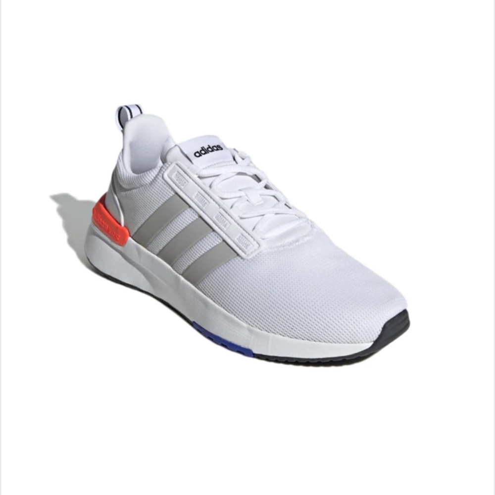 Adidas Racer TR21 Wide 'White Solar Red' GZ8191 Mens Shoes Size 11.5 men’s